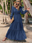 "Veloura" Tiered Maxi Dress