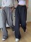 "Kade" Soft Tailored Wide-Leg Pants
