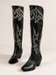 "Dallas" Embroidered Western Boots