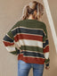 "Marin" Retro Stripe Pullover