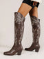 "Dallas" Embroidered Western Boots