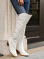 "Dallas" Embroidered Western Boots