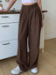 "Kade" Soft Tailored Wide-Leg Pants