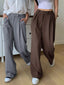 "Kade" Soft Tailored Wide-Leg Pants