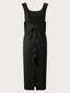 "Selene" Sculpted Backless Midi Dress