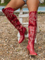 "Dallas" Embroidered Western Boots