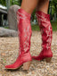 "Dallas" Embroidered Western Boots
