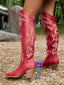 "Dallas" Embroidered Western Boots