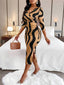 "Orivelle" Tie-Dye Bodycon Midi