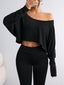 The “Jada” Off-Shoulder Slouch Top