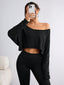 The “Jada” Off-Shoulder Slouch Top