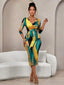 "Orivelle" Tie-Dye Bodycon Midi
