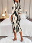 "Orivelle" Tie-Dye Bodycon Midi