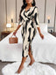 "Orivelle" Tie-Dye Bodycon Midi