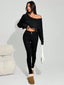The “Jada” Off-Shoulder Slouch Top