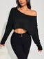 The “Jada” Off-Shoulder Slouch Top