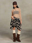 Rebelyn | Asymmetrical Plaid Festival Skirt