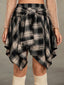 Rebelyn | Asymmetrical Plaid Festival Skirt