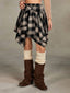 Rebelyn | Asymmetrical Plaid Festival Skirt