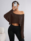 The “Jada” Off-Shoulder Slouch Top