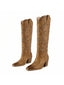 "Raven" Embroidered Western Boots