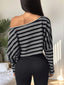 The “Jada” Off-Shoulder Slouch Top