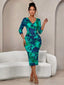 "Orivelle" Tie-Dye Bodycon Midi