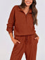The "Cleo" Ribbed Lounge Set