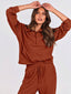 The "Cleo" Ribbed Lounge Set