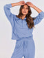 The "Cleo" Ribbed Lounge Set