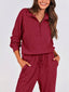 The "Cleo" Ribbed Lounge Set