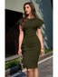 💃 “Lillian” Ruffle Midi Dress