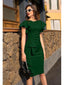 💃 “Lillian” Ruffle Midi Dress