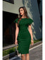 💃 “Lillian” Ruffle Midi Dress