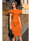 💃 “Lillian” Ruffle Midi Dress