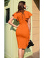 💃 “Lillian” Ruffle Midi Dress