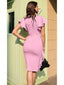 💃 “Lillian” Ruffle Midi Dress