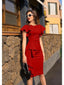 💃 “Lillian” Ruffle Midi Dress