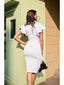 💃 “Lillian” Ruffle Midi Dress