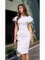💃 “Lillian” Ruffle Midi Dress