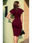 💃 “Lillian” Ruffle Midi Dress