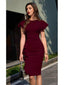 💃 “Lillian” Ruffle Midi Dress