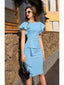 💃 “Lillian” Ruffle Midi Dress