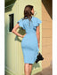 💃 “Lillian” Ruffle Midi Dress