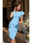 💃 “Lillian” Ruffle Midi Dress