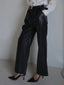 "Kade" Soft Tailored Wide-Leg Pants