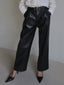 "Kade" Soft Tailored Wide-Leg Pants