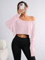 The “Jada” Off-Shoulder Slouch Top