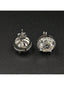 "Nova" Moissanite Halo Studs