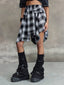 Rebelyn | Asymmetrical Plaid Festival Skirt